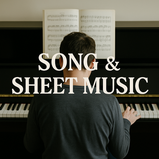 Order Your Special Song & Add Sheet music with your Song.